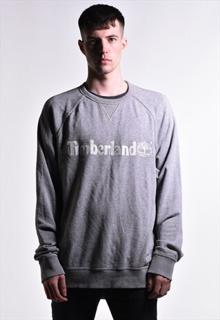 VINTAGE EARLY 2000S TIMBERLAND EMBROIDERED SWEATSHIRT