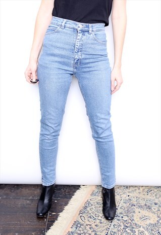 VINTAGE 90S BLUE HIGH WAISTED MOM JEANS