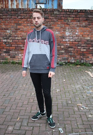 ADIDAS SPLIT LOGO HOODIE