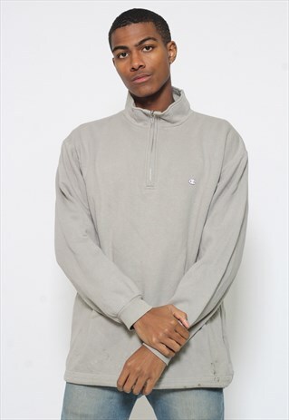 VINTAGE CHAMPION 1/4 ZIP SWEATSHIRT