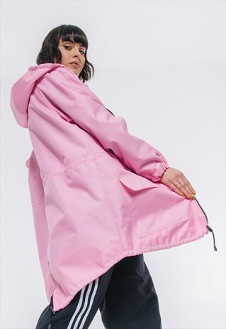 WARM WINTER COAT / PARKA IN PINK COLOUR