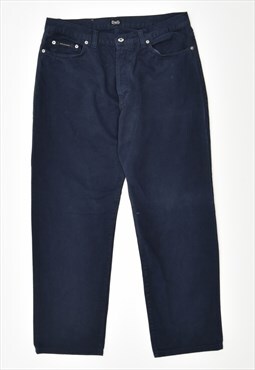 Vintage Dolce & Gabbana Casual Trousers Navy Blue