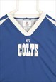 VINTAGE 90'S NFL VARSITY JACKET NFL COLTS V NECK BLUE
