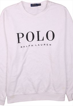 Vintage 90's Polo Ralph Lauren Sweatshirt Spellout Crew Neck