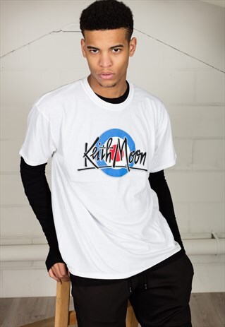 KEITH MOON MOD LOGO UNISEX T-SHIRT