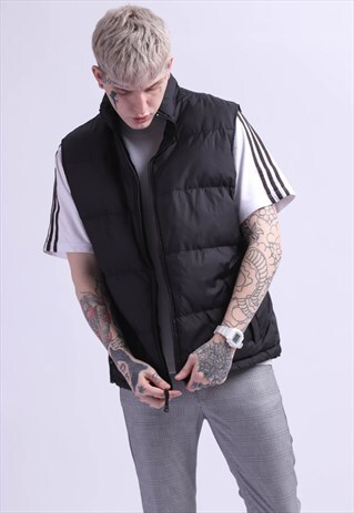 VINTAGE CHAMPION PUFFER GILLET