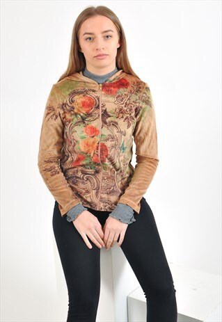 VINTAGE 90'S VELVET HOODIE
