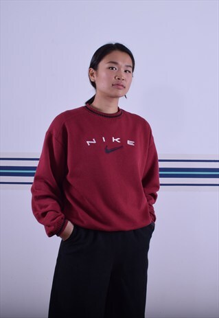 MAROON NIKE SWEATSHIRT