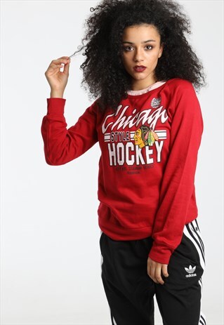 90S REEBOK PRINT SWEATSHIRT
