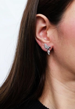 BIRD STERLING SILVER EARRING