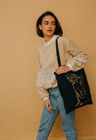 NUDES SKETCH TOTE