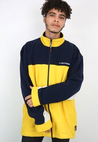 VINTAGE 90'S TOMMY HILFIGER FLEECE SWEATSHIRT