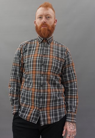 VINTAGE 1990S CHECK FLANNEL SHIRT