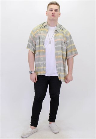 VINTAGE PATTERN FESTIVAL SHIRT