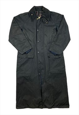 Barbour Vintage Men's Navy A170 Burghley C36 91cm Wax Jacket