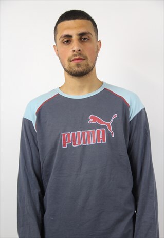 VINTAGE LONG SLEEVE PUMA T-SHIRT