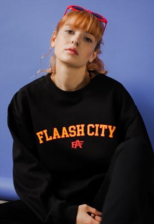 FLAASH CITY COLLEGE SWEATSHIRT