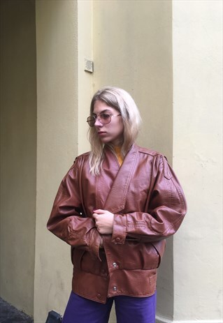 VINTAGE 90' OLDSCHOOL COOL ANTIQUE JACKET