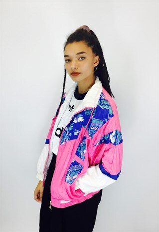 VINTAGE FESTIVAL 80S RAVE WINDBREAKER JACKET