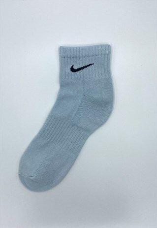 COLOUR BLOCK NIKE SOCK - STONE