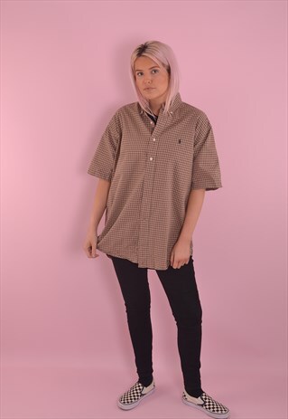 RALPH LAUREN CHECK SHIRT GRL1692