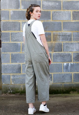 KHAKI FULL LENGTH DUNGAREES