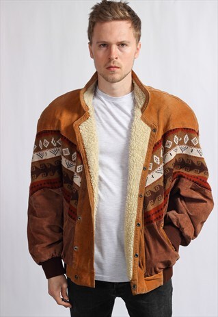 VINTAGE AZTEC FESTIVAL JACKET