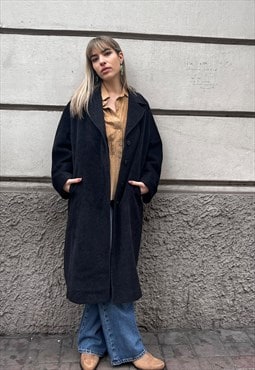 Vintage Pierre Cardin 80s oversize coat in wool