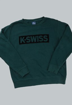Vintage  Unknown Sweatshirt USA Green XSmall