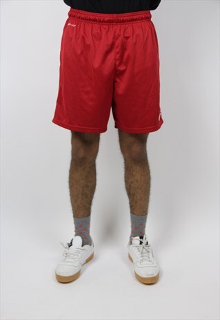 VINTAGE NIKE RED SHORTS