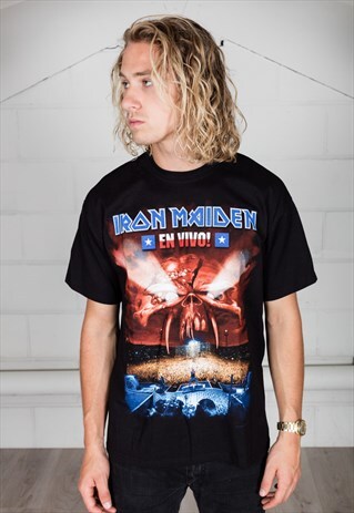 IRON MAIDEN EN VIVO UNISEX T-SHIRT