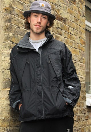 RETRO / 90'S / COLUMBIA / BLACK JACKET