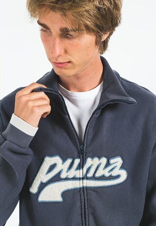 VINTAGE 90S PUMA ZIP SWEATSHIRT / S1382