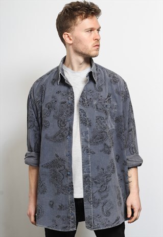 VINTAGE CORDUROY CORD SHIRT