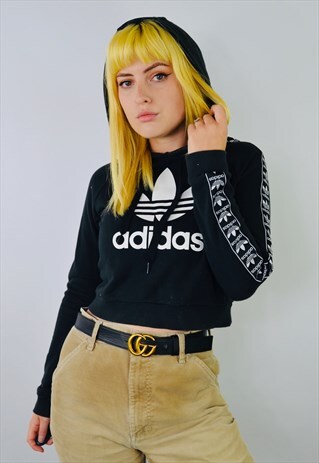 VINTAGE ADIDAS ORIGINALS RIBBON HOODIE