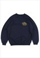 2000 Sheffield Operatic Society Embroidered Navy Sweatshirt 