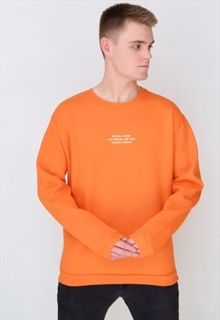 ORANGE LOCATION (WHITE) SWEATSHIRT