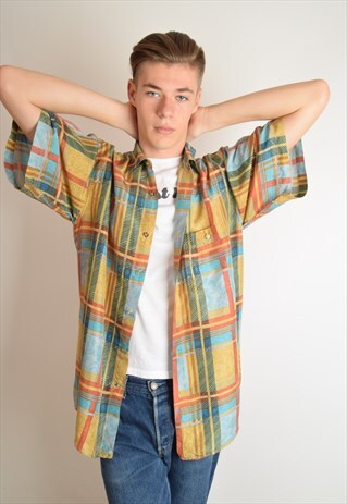 VINTAGE SILK FESTIVAL SHIRT (1123)