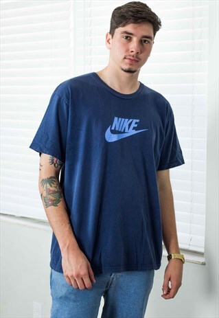 VINTAGE NIKE T-SHIRT LOGO 90S XL 7.8