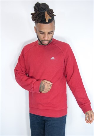 ADIDAS EMBROIDED VINTAGE SWEATSHIRT