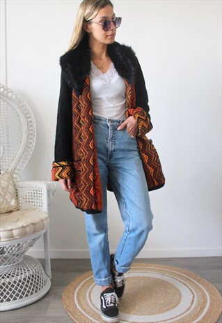 LONG VINTAGE JACKET ONE SIZE