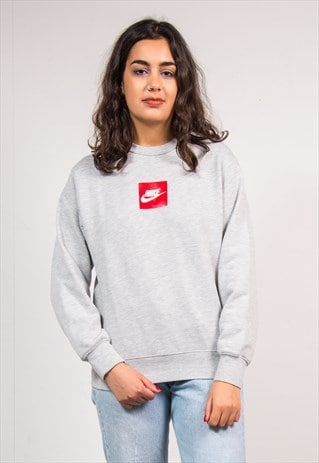 90'S VINTAGE NIKE GREY SWEATSHIRT JUMPER