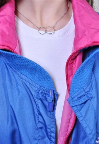 BOMBER AVIATOR JACKET, MULTICOLOR WOMEN JACKET, VINTAGE