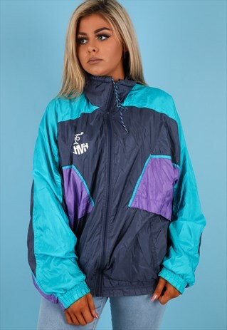 VINTAGE SHELL JACKET IN MULTI NJ484