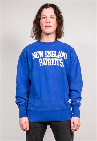 VINTAGE 90'S CHAMPION NFL NEW ENGLAND PATRIOTS SWEATSHIRT