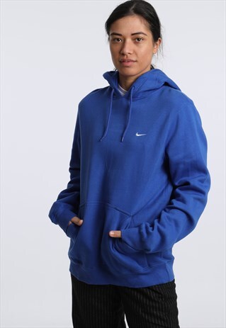 90S NIKE EMBROIDERED LOGO HOODIE