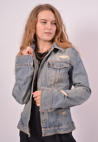 VINTAGE DOLCE & GABBANA DENIM JACKET BLUE