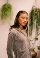 VINTAGE GREY Y2K JUICY COUTURE TRACKSUIT HOODIE