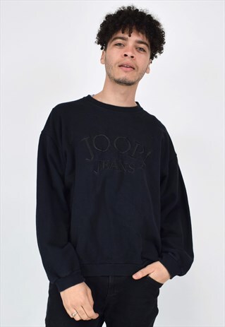 VINTAGE 90'S JOOP JEANS BLACK SWEATSHIRT