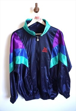 Vintage Puma Sweatshirt Windbreaker Tracksuit Sport Jacket